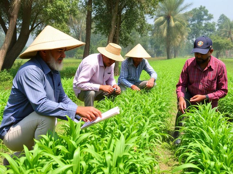 Farmers Receive Information on Modern Agricultural Practices a1